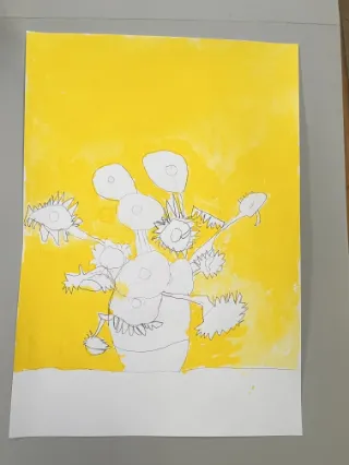 名画の模写