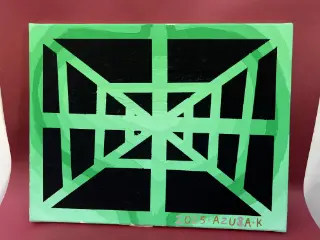 キャンバス ステンドグラス