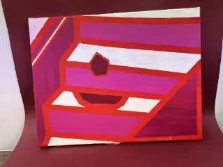 キャンバス ステンドグラス