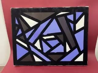 キャンバス ステンドグラス